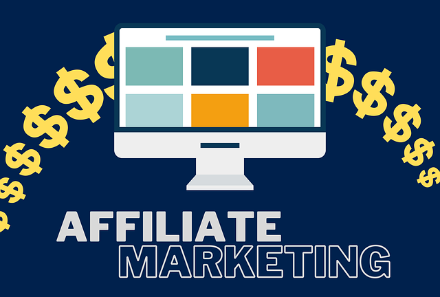 Affiliate Marketing written infront of laptop image